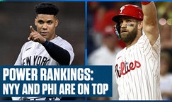 MLB Power Rankings: Yankees & Phillies hold top spots while the Dodgers and Braves tumble